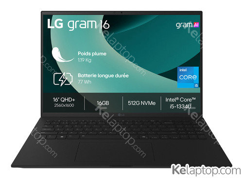 LG Gram 16Z90RU 16Z90RU-G.AP55F Specs