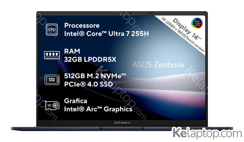 ASUS Zenbook 14 UX3405CA-PZ462W Características