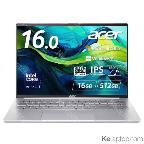 Acer Swift SFL16-51M-F56Y/F Specs
