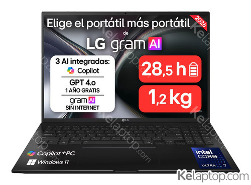 LG Gram 16Z90TL-G ULTRA7-258V IA SYST Caratteristiche LG Gram 16Z90TL-G ULTRA7-258V IA SYST Caratteristiche