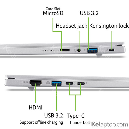 Acer Aspire 14 AI A14-53M-55R7 Caratteristiche Acer Aspire 14 AI A14-53M-55R7 Caratteristiche