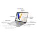 ASUS Vivobook S 14 OLED M5406NA-QD082W Prix et caractéristiques