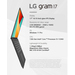 LG Gram 17Z90RU-G.AP52A1 Caratteristiche