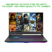 ASUS ROG Strix G15 G513QC-HN014T Caractéristiques ASUS ROG Strix G15 G513QC-HN014T Caractéristiques