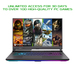 ASUS ROG Strix G17 G713QE-HX081T Caractéristiques