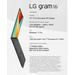 LG Gram 16Z90RU-G.AP52A1 Caratteristiche